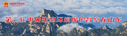第三輪中央生態環境保護督察在山東